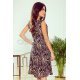 Rochie de vara midi, animal print zebra, croi A, Britany 7 - jojofashion.ro