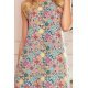 Rochie de vara midi, croi A, multicolora, Britany 7 - jojofashion.ro