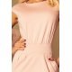 Rochie roz midi tip creion Jeanine  5 - jojofashion.ro