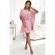 Rochie midi oversize, roz, croi fluture, Butterfly Rochie midi oversize, roz, croi fluture, Butterfly 4 - jojofashion.ro