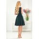 Rochie de vara scurta, verde, baby doll, petrecuta, Courtney 5 - jojofashion.ro