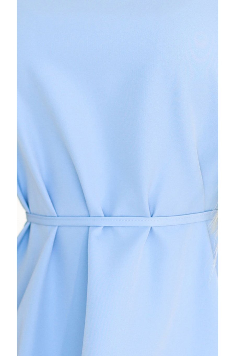 Rochie midi baby blue, evazata, Britany Rochie midi baby blue, evazata, Britany 5 - jojofashion.ro