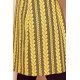 Cardigan cu gluga si buzunare mustar Londa 6 - jojofashion.ro