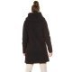 Palton dama casual, negru, cu gluga si buzunare Morrigan Palton dama casual, negru, cu gluga si buzunare Morrigan 3 - jojofashion.ro
