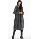 Palton dama de iarna lung, gri, oversize, cu gluga, Martha Palton dama de iarna lung, gri, oversize, cu gluga, Martha 5 - jojofashion.ro