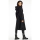 Palton dama de iarna lung, negru, oversize, cu gluga, Martha1 Palton dama de iarna lung, negru, oversize, cu gluga, Martha1 4 - jojofashion.ro