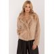 Geaca dama de iarna scurta, din blana eco bej, Yanira Geaca dama de iarna scurta, din blana eco bej, Yanira 2 - jojofashion.ro