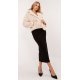Geaca dama de iarna scurta, din blana eco, crem, Yanira2 Geaca dama de iarna scurta, din blana eco, crem, Yanira2 4 - jojofashion.ro