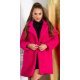 Palton dama de iarna scurt, imitatie blana, roz, oversize, Teddy Palton dama de iarna scurt, imitatie blana, roz, oversize, Teddy 2 - jojofashion.ro