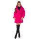 Palton dama de iarna scurt, imitatie blana, roz, oversize, Teddy Palton dama de iarna scurt, imitatie blana, roz, oversize, Teddy 7 - jojofashion.ro