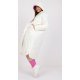 Palton dama de toamna lung, alb, matlasat, Eyshan Palton dama de toamna lung, alb, matlasat, Eyshan 5 - jojofashion.ro