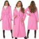 Palton dama elegant lung, roz pastel, Orinna Palton dama elegant lung, roz pastel, Orinna 6 - jojofashion.ro