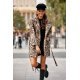 Palton dama elegant scurt, bej, animal print, Hilary Palton dama elegant scurt, bej, animal print, Hilary 4 - jojofashion.ro