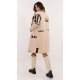 Palton dama lana, lung, bej cu scris negru, Sarina2 Palton dama lana, lung, bej cu scris negru, Sarina2 4 - jojofashion.ro