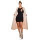 Palton dama lung oversize bej Metelis Palton dama lung oversize bej Metelis 4 - jojofashion.ro