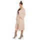 Palton dama lung oversize bej Metelis Palton dama lung oversize bej Metelis 5 - jojofashion.ro