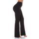 Pantaloni dama eleganti negri evazati office Clara 2 - jojofashion.ro