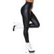 Colanti negri piele eco cu talie inalta Susan Colanti negri piele eco cu talie inalta Susan 3 - jojofashion.ro