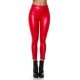 Colanti dama termici piele eco rosie Lucy 2 - jojofashion.ro