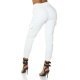 Pantaloni dama albi cargo cu buzunare aplicate Haru Pantaloni dama albi cargo cu buzunare aplicate Haru 3 - jojofashion.ro