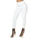 Pantaloni dama albi cargo cu buzunare aplicate Haru Pantaloni dama albi cargo cu buzunare aplicate Haru 6 - jojofashion.ro