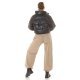Pantaloni dama cargo, cappuccino, oversize, Tenille Pantaloni dama cargo, cappuccino, oversize, Tenille 5 - jojofashion.ro