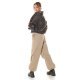 Pantaloni dama cargo, cappuccino, oversize, Tenille Pantaloni dama cargo, cappuccino, oversize, Tenille 6 - jojofashion.ro
