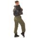 Pantaloni dama cargo, kaki, oversize, Tenille Pantaloni dama cargo, kaki, oversize, Tenille 5 - jojofashion.ro