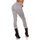 Pantaloni dama casual bronz in carouri mici Klasikinis Pantaloni dama casual bronz in carouri mici Klasikinis 3 - jojofashion.ro