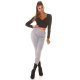 Pantaloni dama casual bronz in carouri mici Klasikinis Pantaloni dama casual bronz in carouri mici Klasikinis 4 - jojofashion.ro