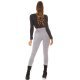 Pantaloni dama casual bronz in carouri mici Klasikinis Pantaloni dama casual bronz in carouri mici Klasikinis 6 - jojofashion.ro