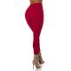 Pantaloni dama casual, burgundy, cu talia inalta, mulati, Shamra 3 - jojofashion.ro