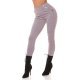 Pantaloni dama casual burgundy in carouri mici Klasikinis Pantaloni dama casual burgundy in carouri mici Klasikinis 2 - jojofashion.ro