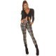 Pantaloni dama casual verzi in carouri, cu talia inalta Tiktinis Pantaloni dama casual verzi in carouri, cu talia inalta Tiktinis 4 - jojofashion.ro