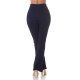 Pantaloni dama eleganti evazati bleumarin navy Felipa Pantaloni dama eleganti evazati bleumarin navy Felipa 4 - jojofashion.ro