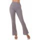 Pantaloni dama eleganti evazati gri Felipa Pantaloni dama eleganti evazati gri Felipa 2 - jojofashion.ro