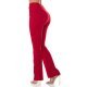 Pantaloni dama eleganti evazati rosii Felipa Pantaloni dama eleganti evazati rosii Felipa 3 - jojofashion.ro