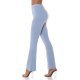 Pantaloni dama eleganti evazati baby blue vascoza Fernanda 3 - jojofashion.ro