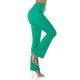 Pantaloni dama eleganti evazati verzi Felipa Pantaloni dama eleganti evazati verzi Felipa 3 - jojofashion.ro