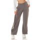 Pantaloni dama eleganti, gri, cu talia inalta, petrecuti, Asser Pantaloni dama eleganti, gri, cu talia inalta, petrecuti, Asser 2 - jojofashion.ro