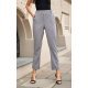 Pantaloni dama eleganti, gri, cu talie inalta, Ericka Pantaloni dama eleganti, gri, cu talie inalta, Ericka 2 - jojofashion.ro