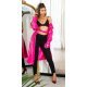 Pantaloni dama eleganti negri cu banda elastica sub talpa Paisley 5 - jojofashion.ro
