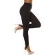 Pantaloni dama eleganti, negri, talie inalta, cu banda elastica sub talpa, Wendy 2 - jojofashion.ro