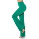 Pantaloni dama eleganti office verzi cu talia inalta Clara 3 - jojofashion.ro