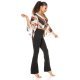 Pantaloni dama evazati negri cu talia inalta Keyla Pantaloni dama evazati negri cu talia inalta Keyla 5 - jojofashion.ro
