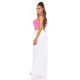 Pantaloni dama evazati largi albi Katarina Pantaloni dama evazati largi albi Katarina 5 - jojofashion.ro