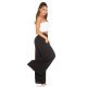 Pantaloni dama evazati largi negri Katarina Pantaloni dama evazati largi negri Katarina 3 - jojofashion.ro