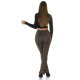 Pantaloni dama evazati, negri cu print cappuccino, Selinn Pantaloni dama evazati, negri cu print cappuccino, Selinn 8 - jojofashion.ro