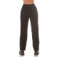 Pantaloni dama evazati, negri, din vascoza, cu talia inalta, Killya Pantaloni dama evazati, negri, din vascoza, cu talia inalta, Killya 3 - jojofashion.ro