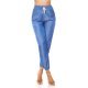 Pantaloni dama jogger albastri Jenny Pantaloni dama jogger albastri Jenny 2 - jojofashion.ro